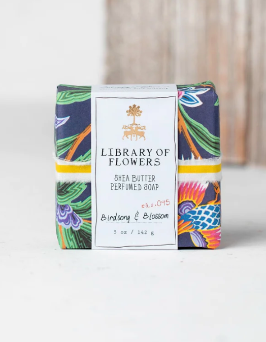 Library of Flowers Shea Butter Perfumed Soap