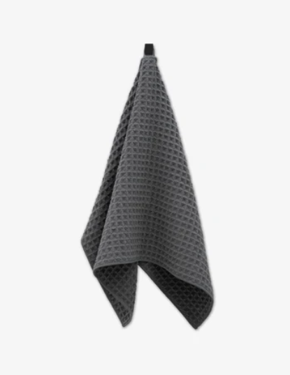 Geometry Waffle Weave Hand Towel