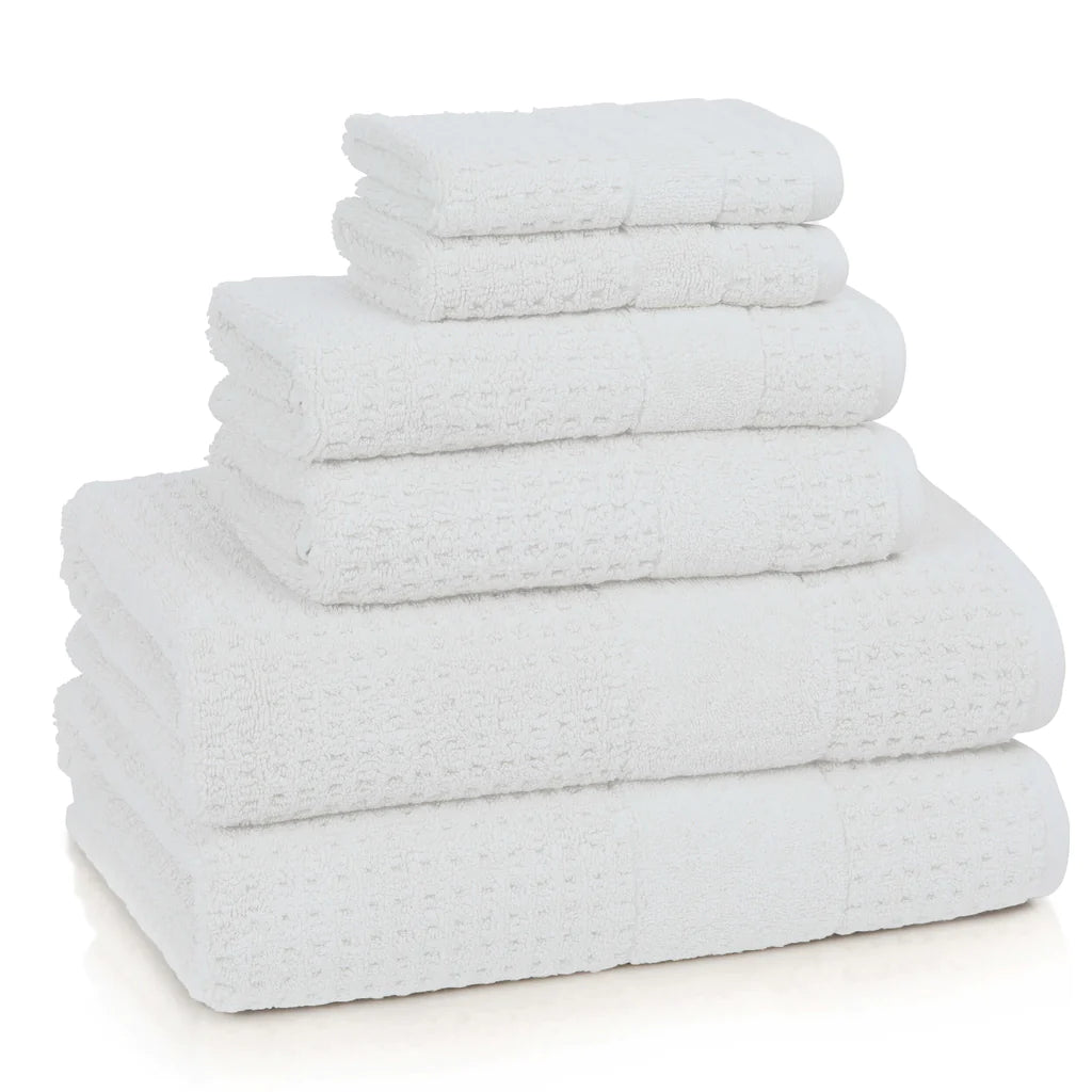 white Kassatex Hammam Turkish Towels