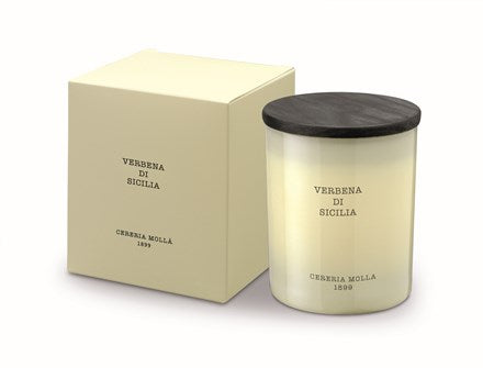 Verbena di Sicilia Ivory Premium Candle