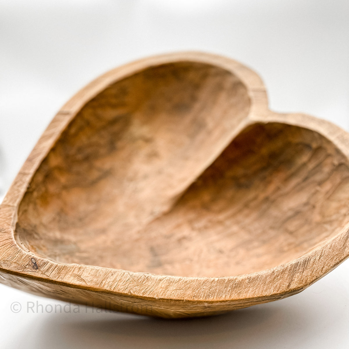 Large Wood Heart Bowl – Hallstrom Home