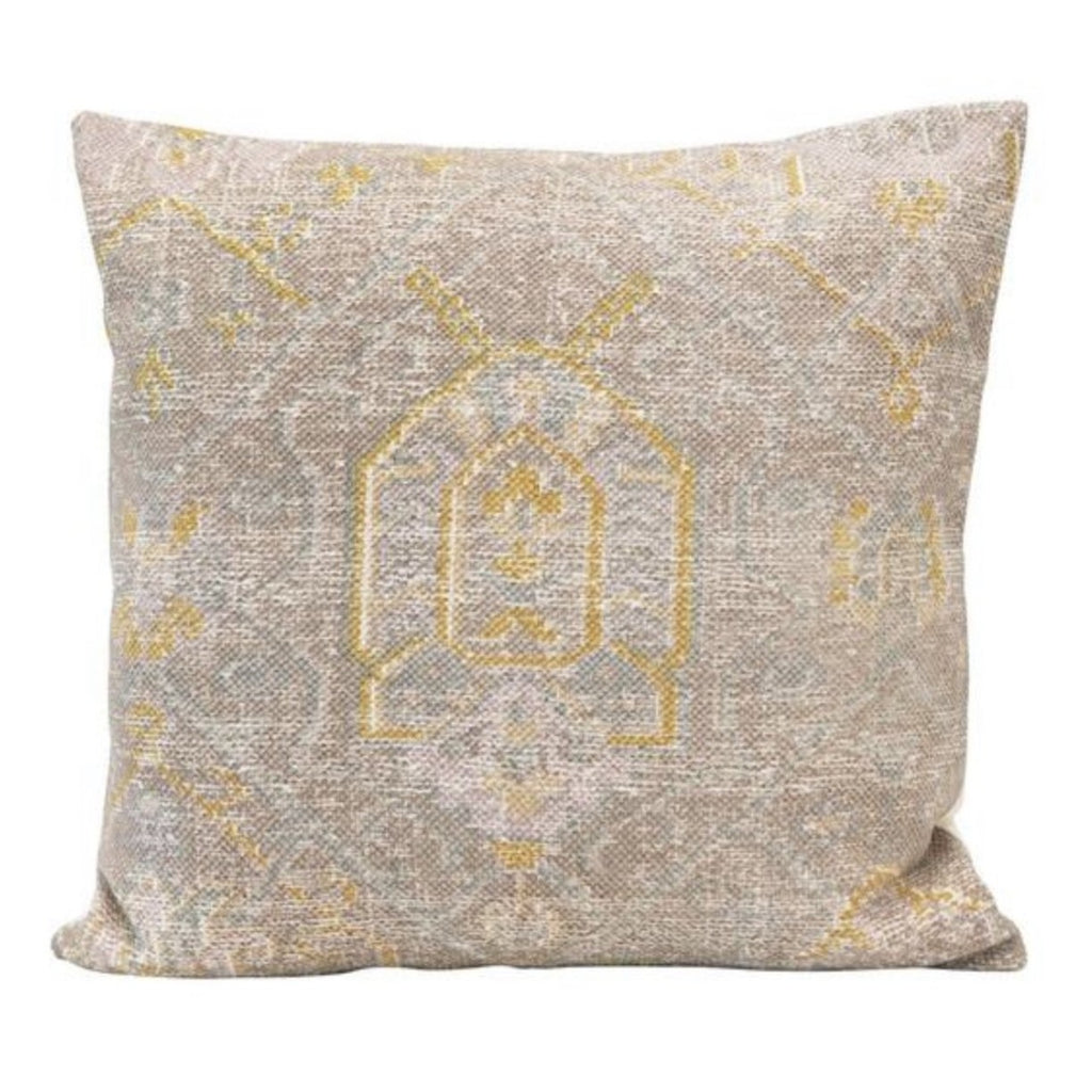 Cotton Printed Pillow, Multi Color Embroidered Pillow, Throw Pillows Geometric Modern Farmhouse