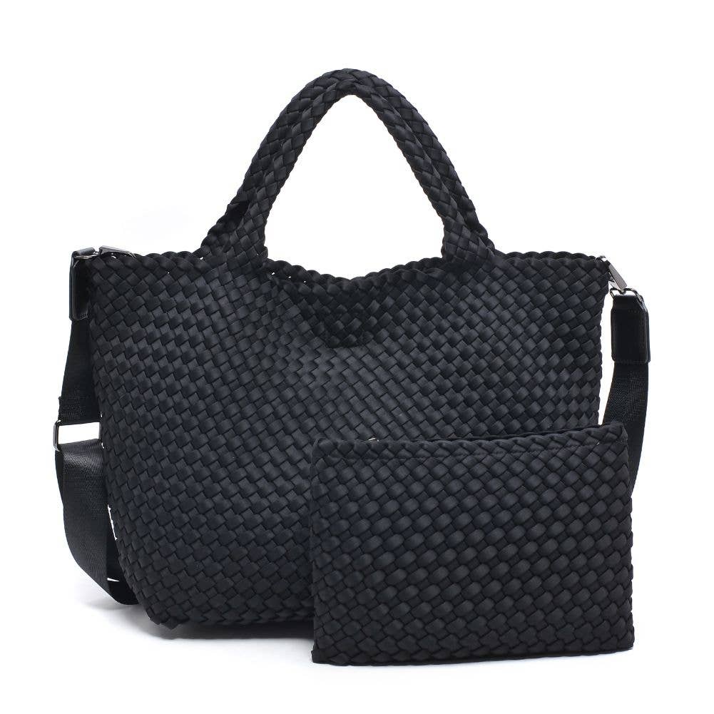 Sky's The Limit - Medium Woven Neoprene Tote