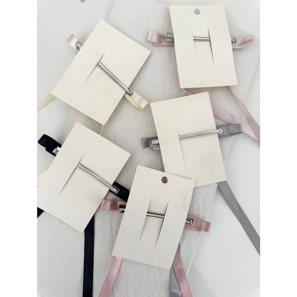 Tassel Bowknot Hair Clip