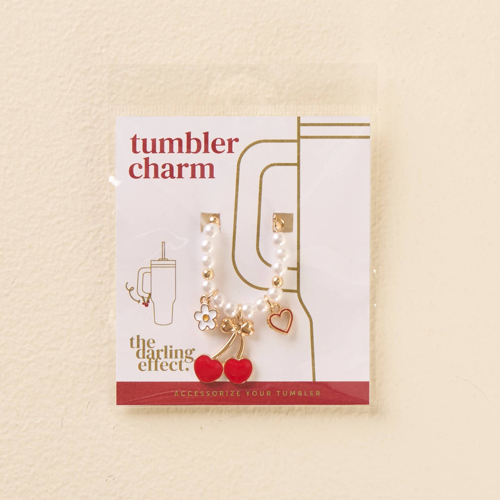 Tumbler Charm-Cherry