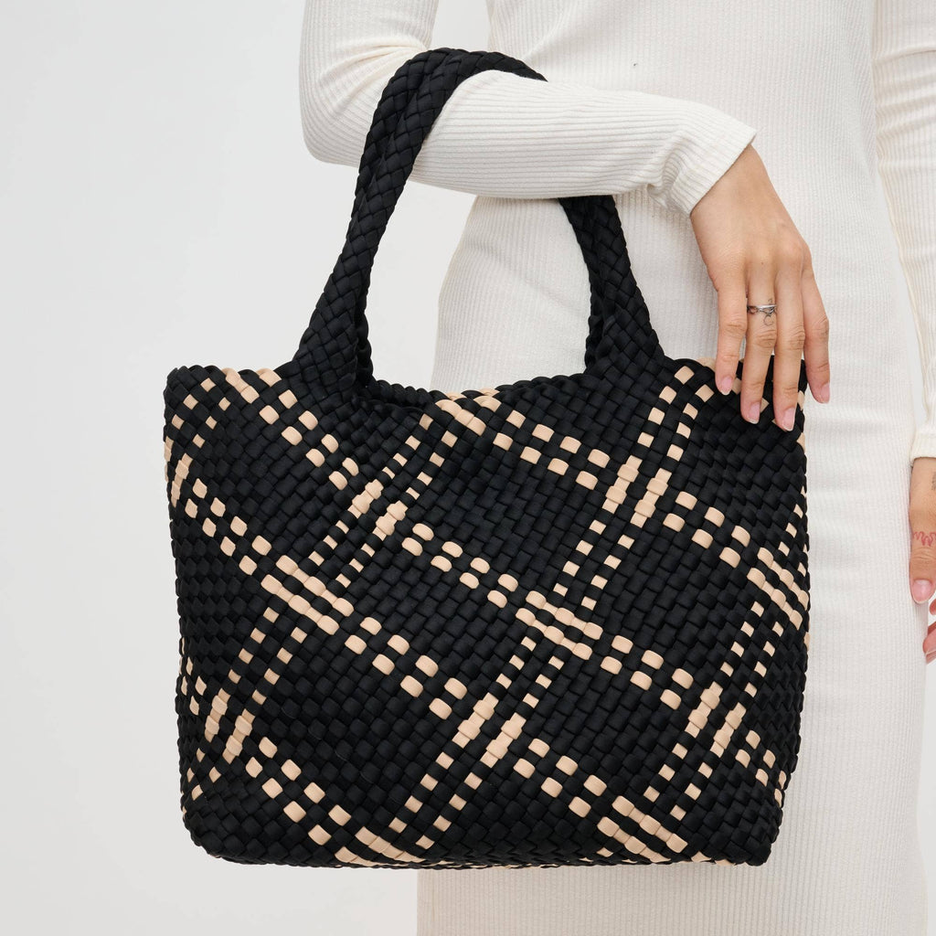 Sky's The Limit - Medium Woven Neoprene Tote