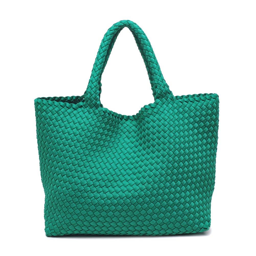 Sky's The Limit - Large Woven Neoprene Tote