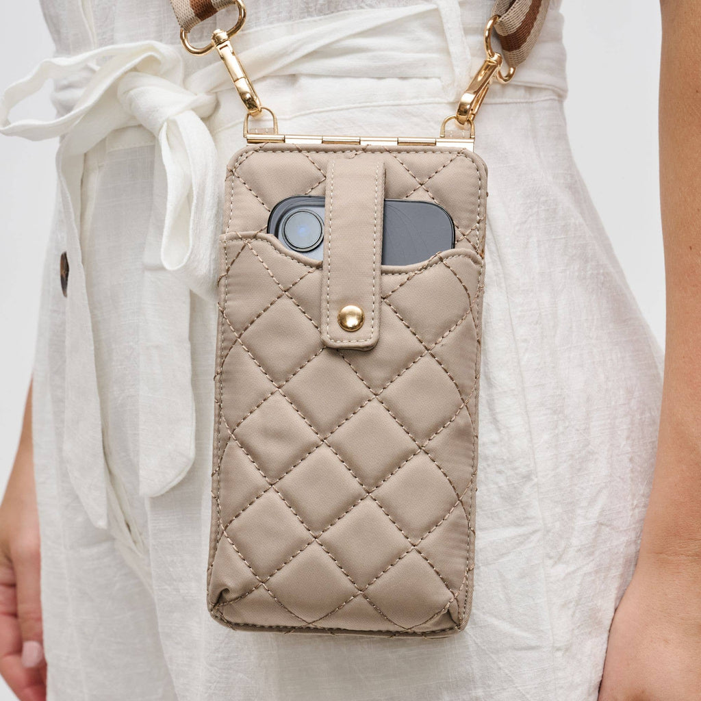 Duality - Quilted Cell Phone Crossbody