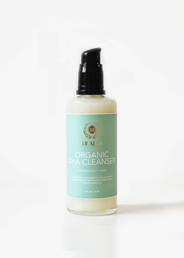 Heales Apothecary Organic AHA Face Cleanser