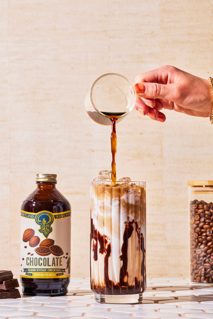 Chocolate Syrup 12oz - cocktail / mocktail / Coffee / Tea