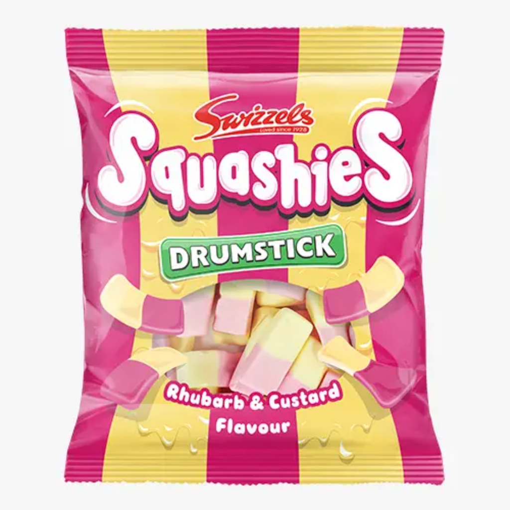 Swizzles Squashies Rhubarb and Custard