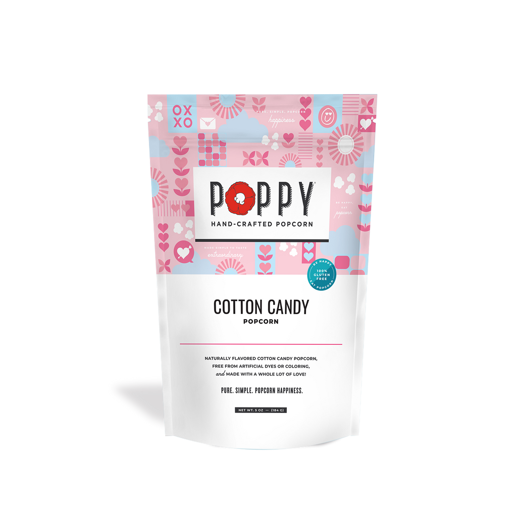 Valentine's Day Cotton Candy Popcorn