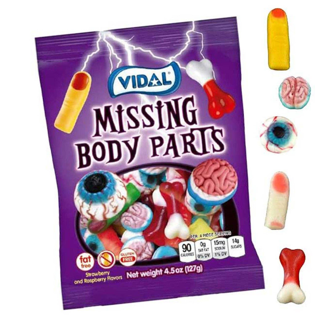 Vidal Gummi Missing Body Parts Bag