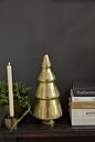 Goldleaf Light Up Tree 6"x 15" Mercury Glass Tree