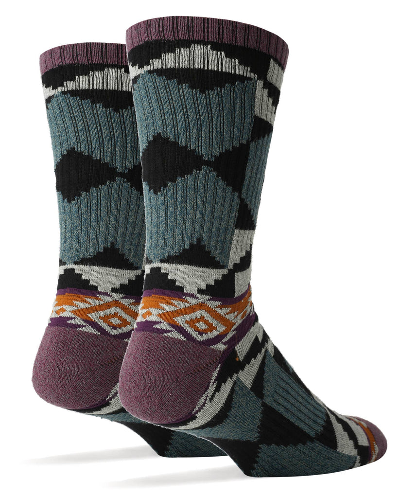 Dusk Wind | Men's Premium Cotton Athletic Crew Socks