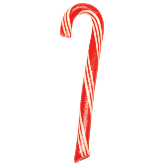 Peppermint Candy Cane Filled with Chocolate