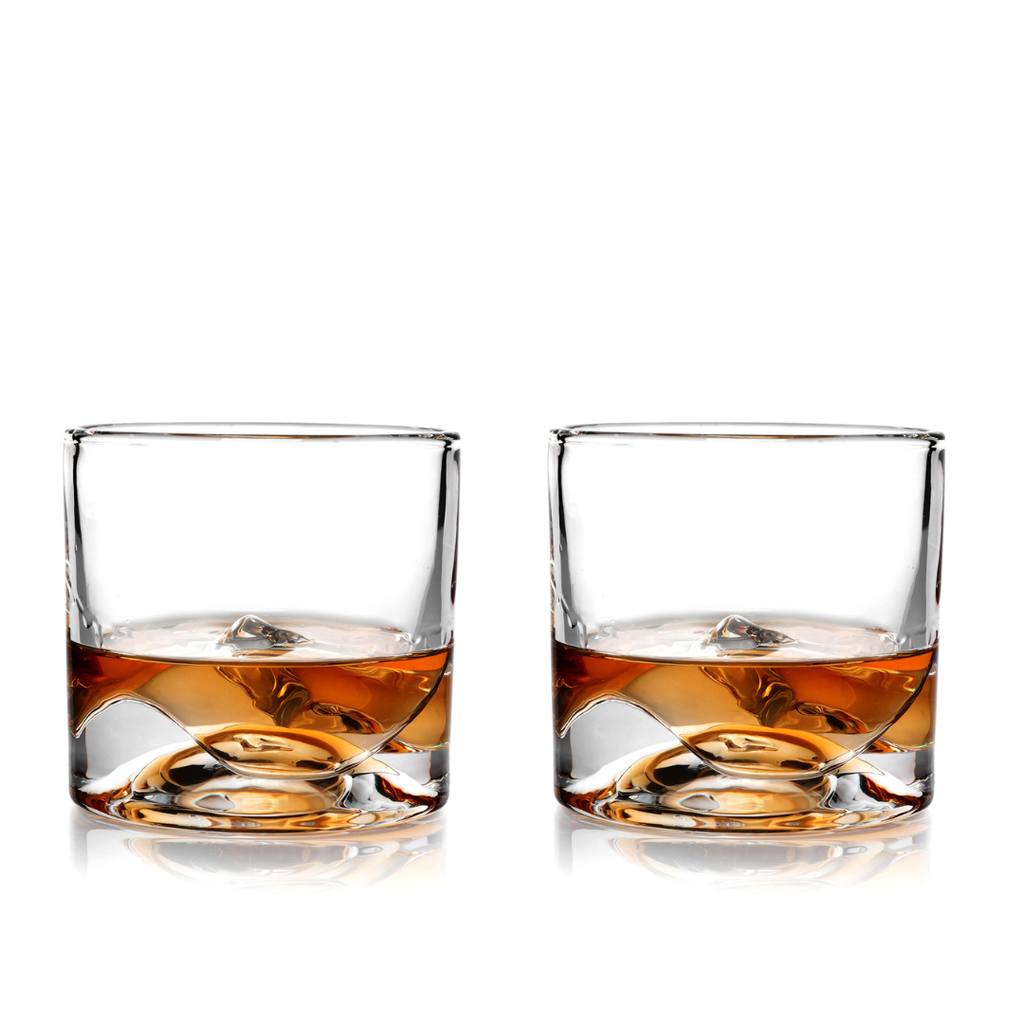 Denali - 2-Piece Crystal Bourbon Whiskey Glass Set