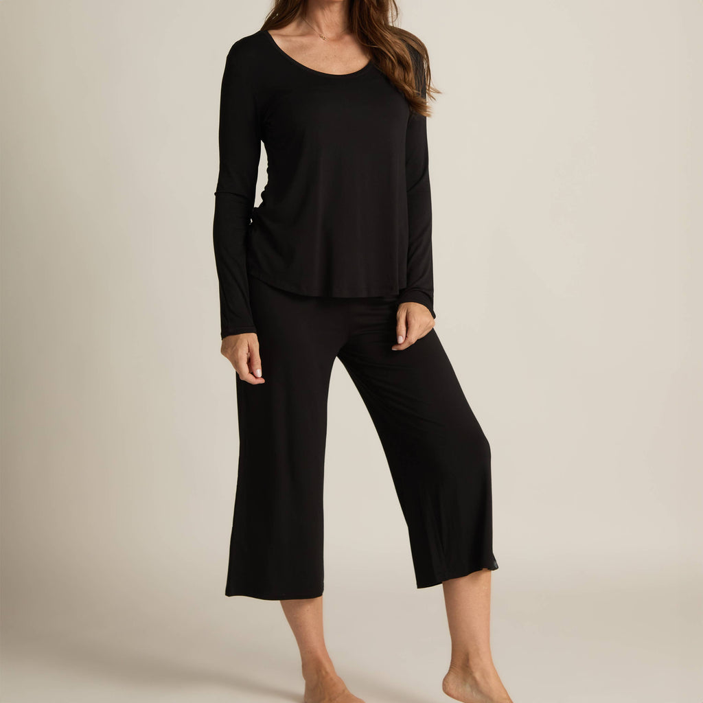 Faceplant Bamboo™ Wide-Leg Capri