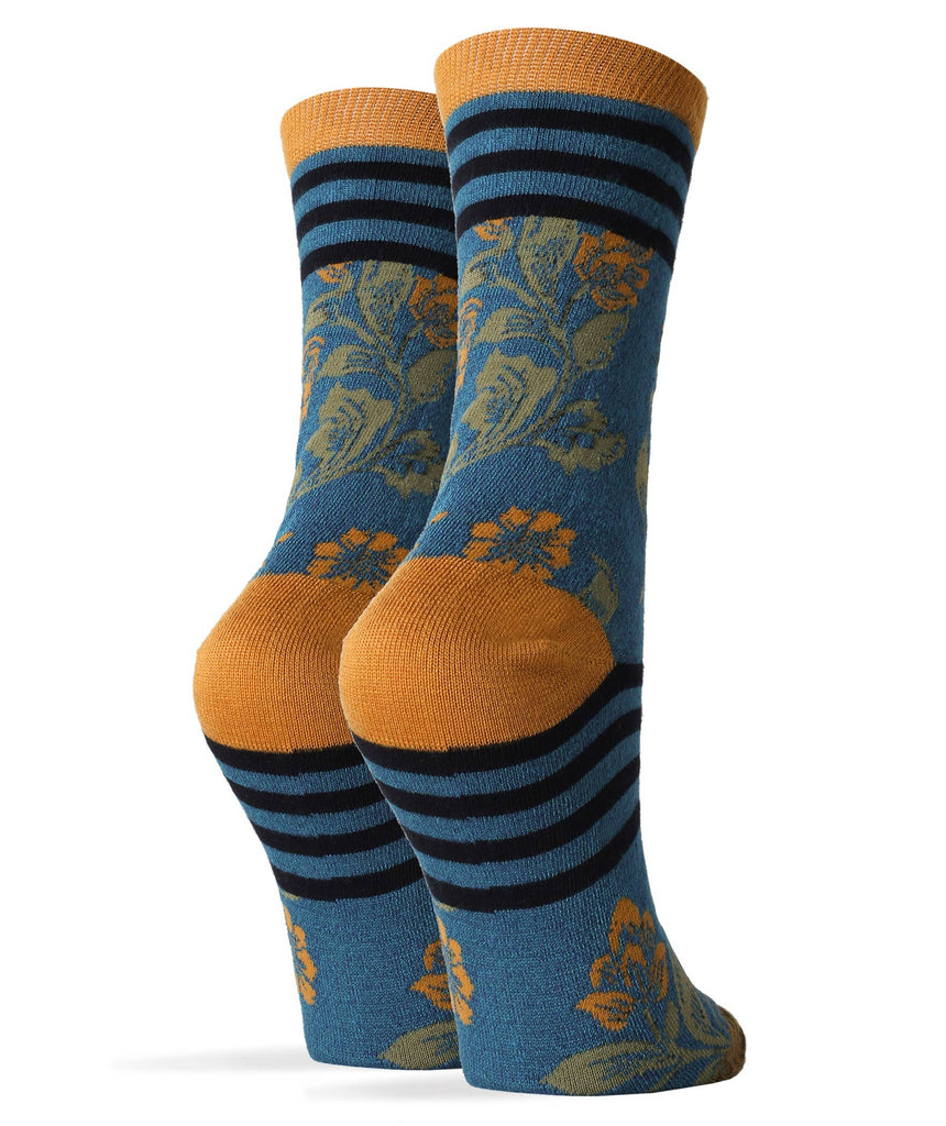 Ms. Wilson | Women's Premium Bamboo Crew Dress Socks