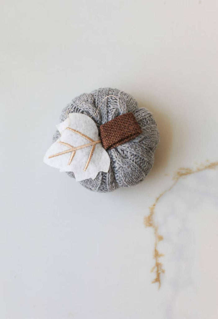 Mini Knit Pumpkins Fall Decorations 1