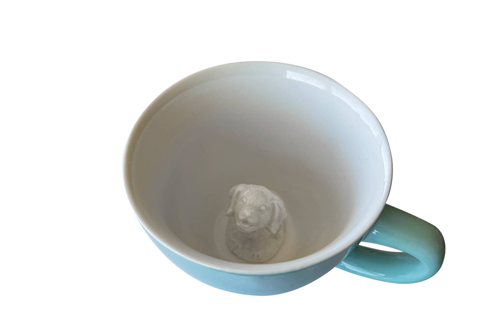 Dog 11 oz. (Aqua Green) Ceramic Mug