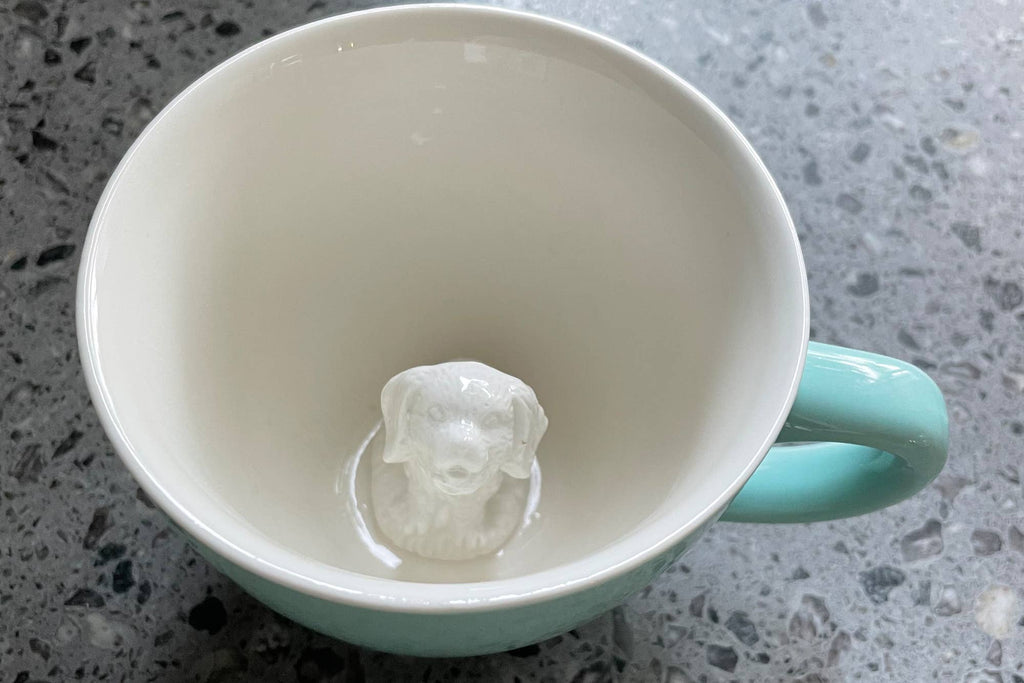 Dog 11 oz. (Aqua Green) Ceramic Mug