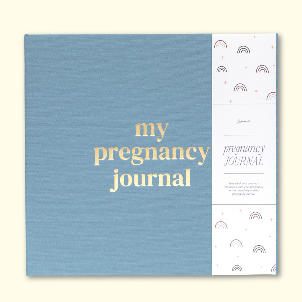 Premium Linen Pregnancy Journal