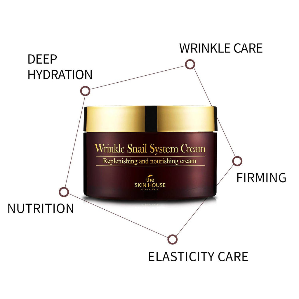 THE SKIN HOUSE Wrinkle Snail System Cream 100ml