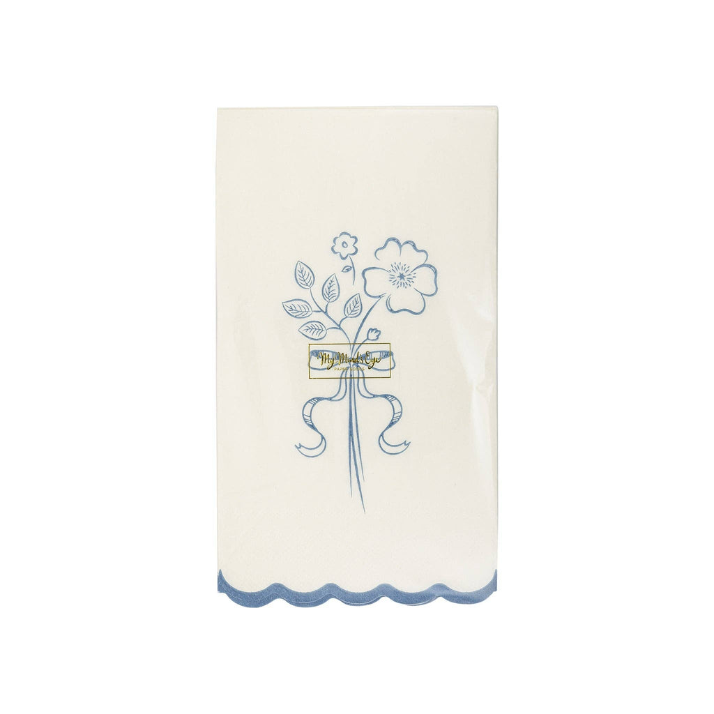 PEM1039 - Pembroke Flower Paper Disposable Dinner Napkin