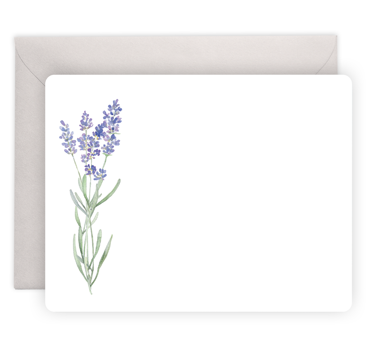 Lavender Flat Notes | Boxed Notecards Stationery – Hallstrom Home