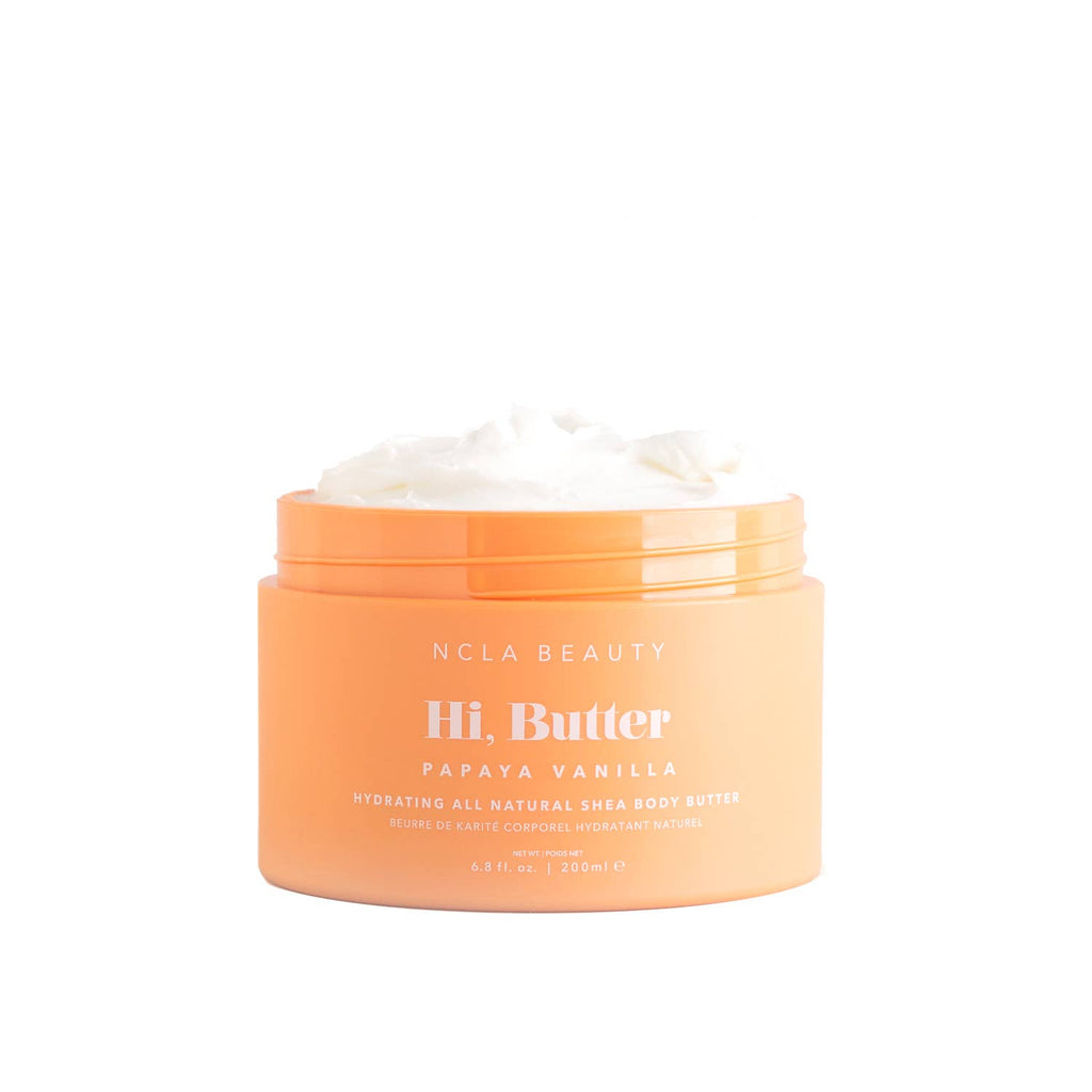 Hi, Butter All Natural Shea Body Butter - Papaya Vanilla