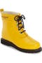 Ilse Jacobsen Laced Rain Boot, Short, yellow