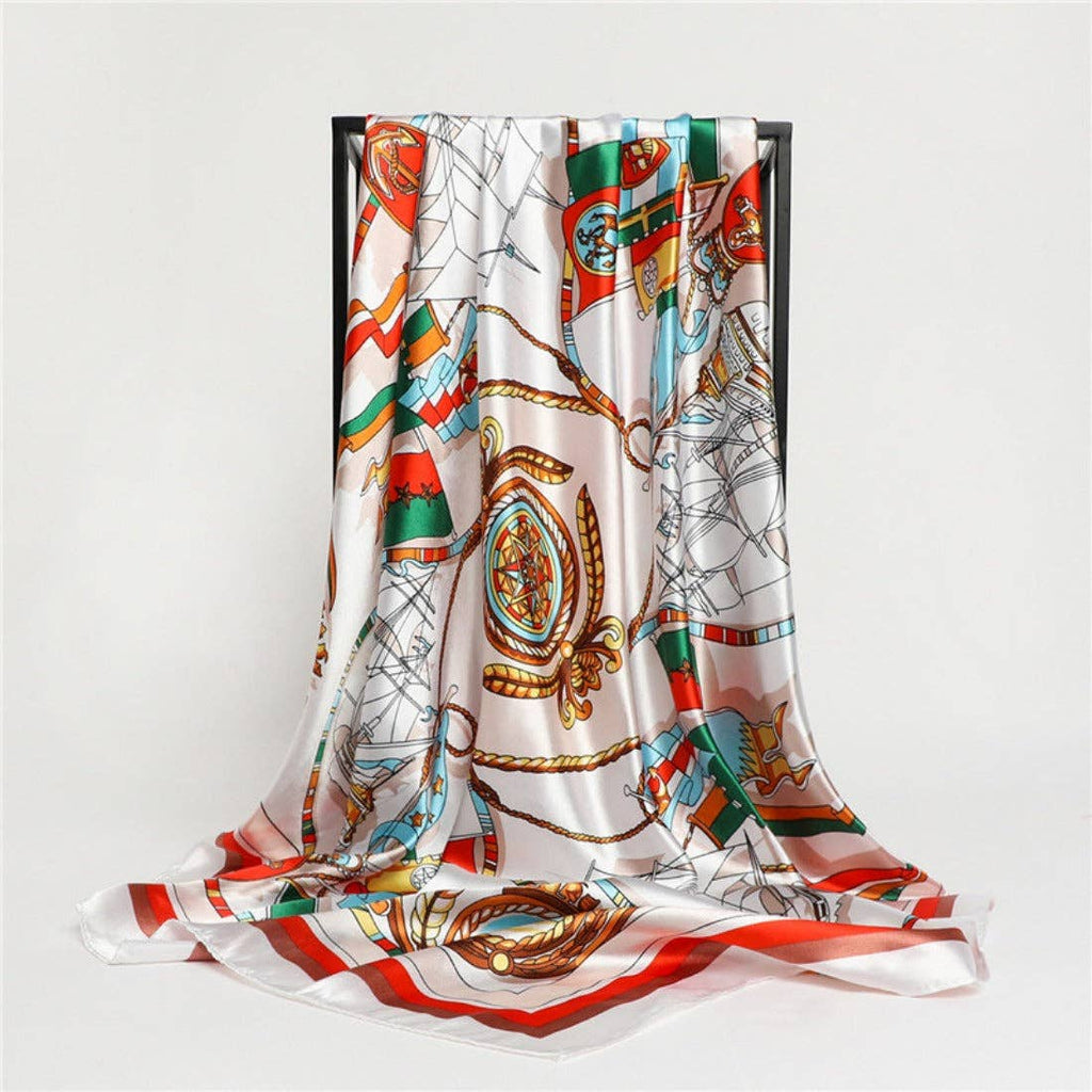 Scarvii - Nautical Series Square Scarf