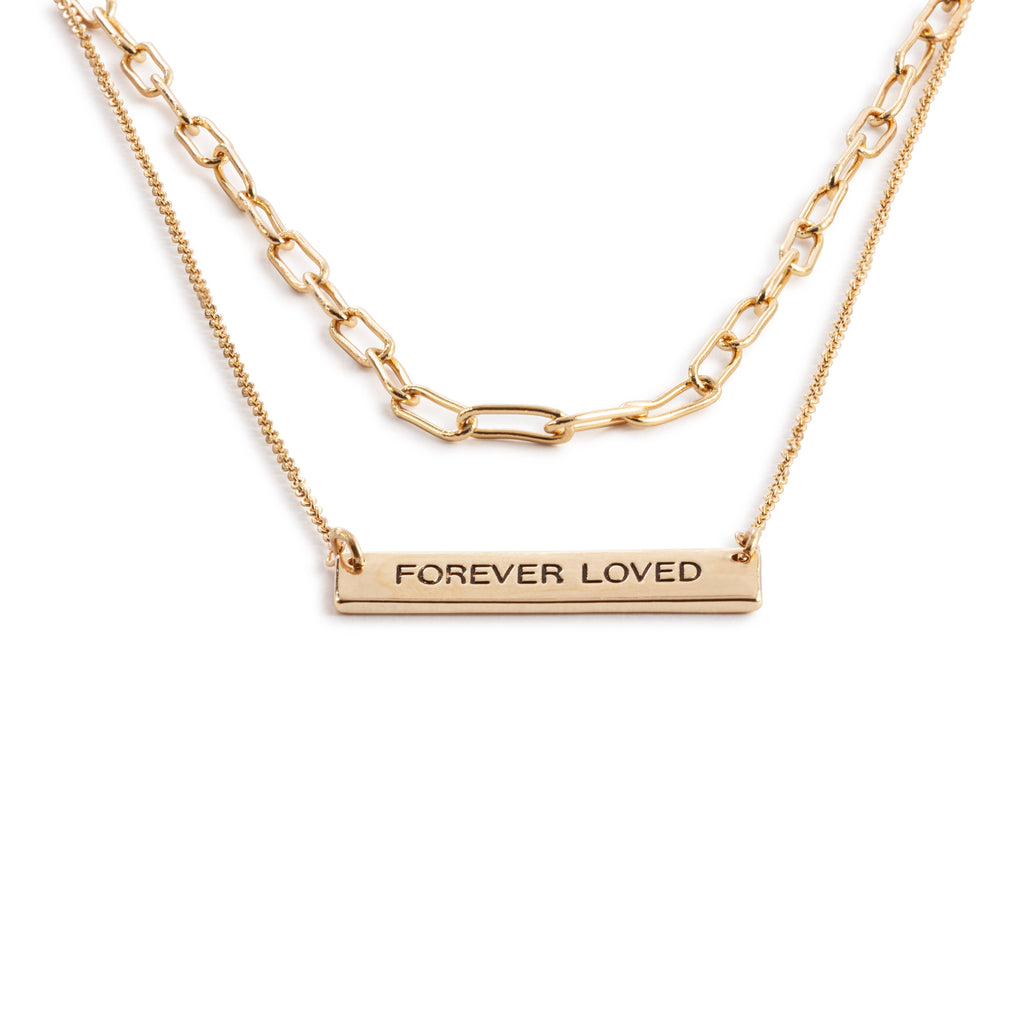 Loving Memories Necklace - Gold