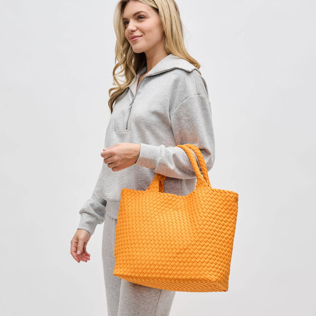 Sky's The Limit - Medium Woven Neoprene Tote