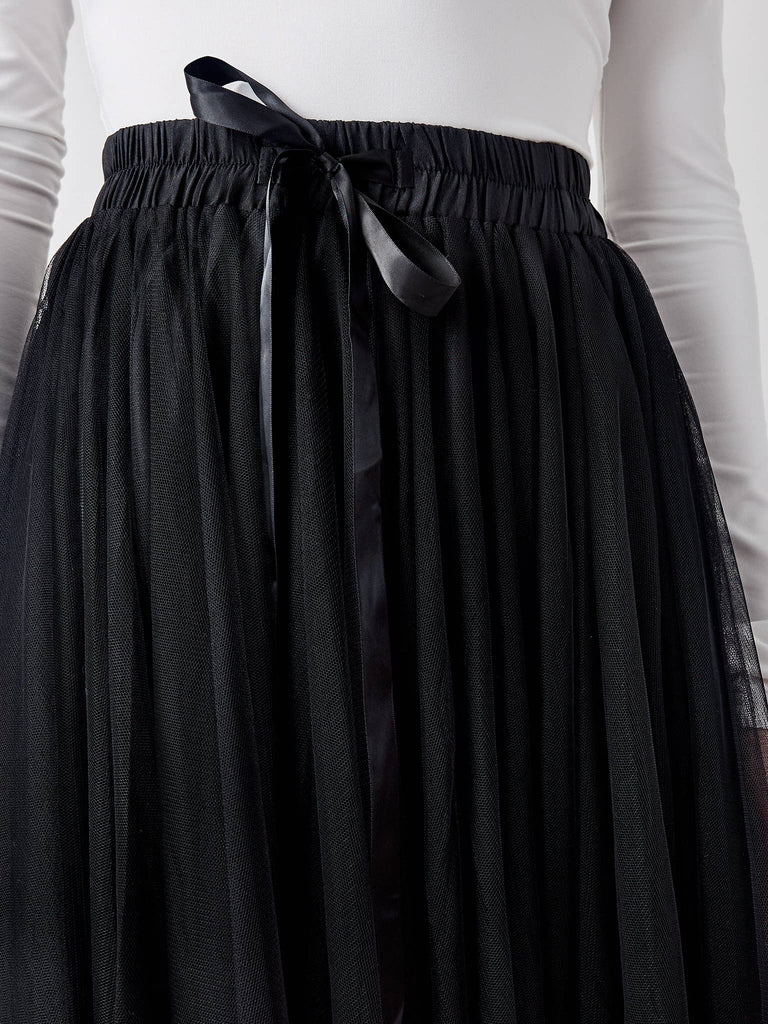 Aria tulle skirt Black