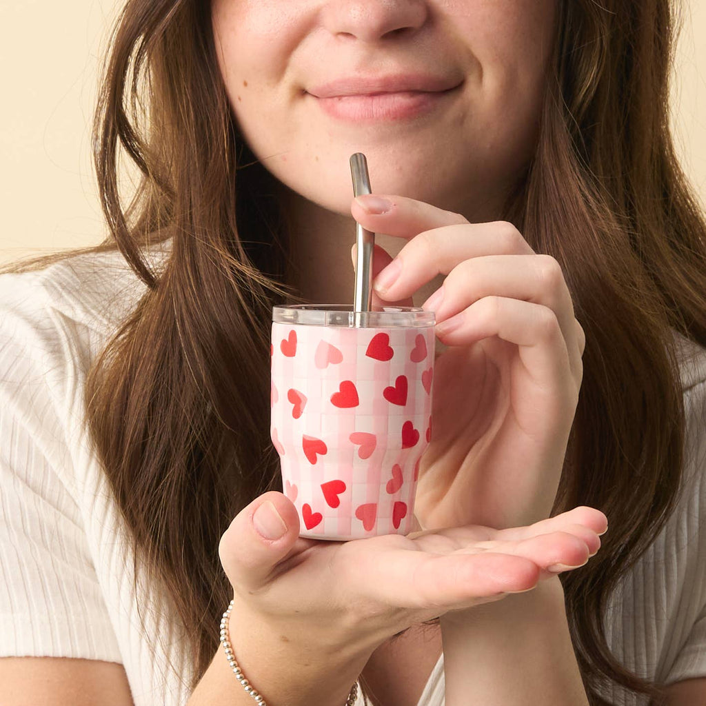 2 oz Tiny Tumbler-Charming Gingham