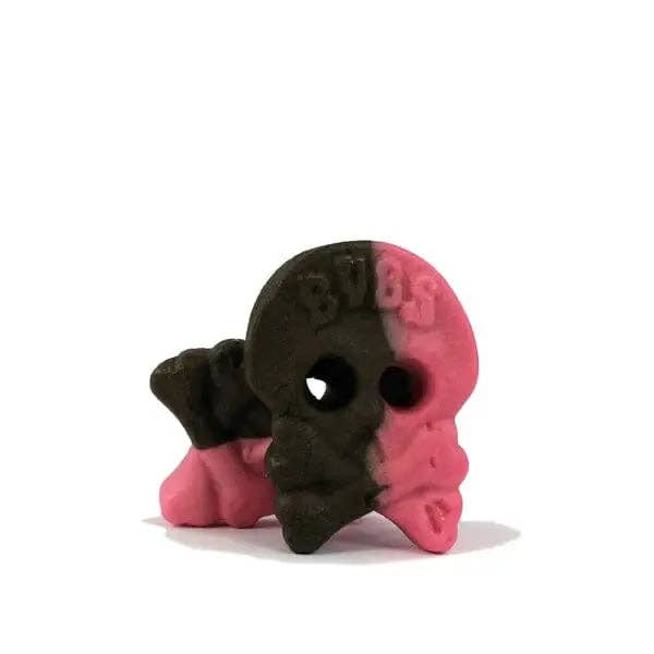 BUBS Godis Raspberry Liquorice Skull Candy Sweden