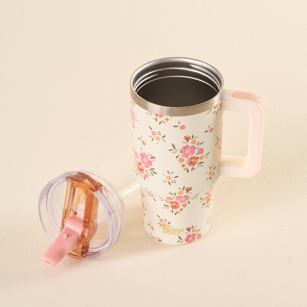 20 oz Lifestyle Flip Straw Tumbler-Endless Daydream Cream