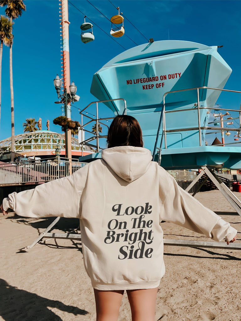 BRIGHT SIDE HOODED SWEATSHIRT