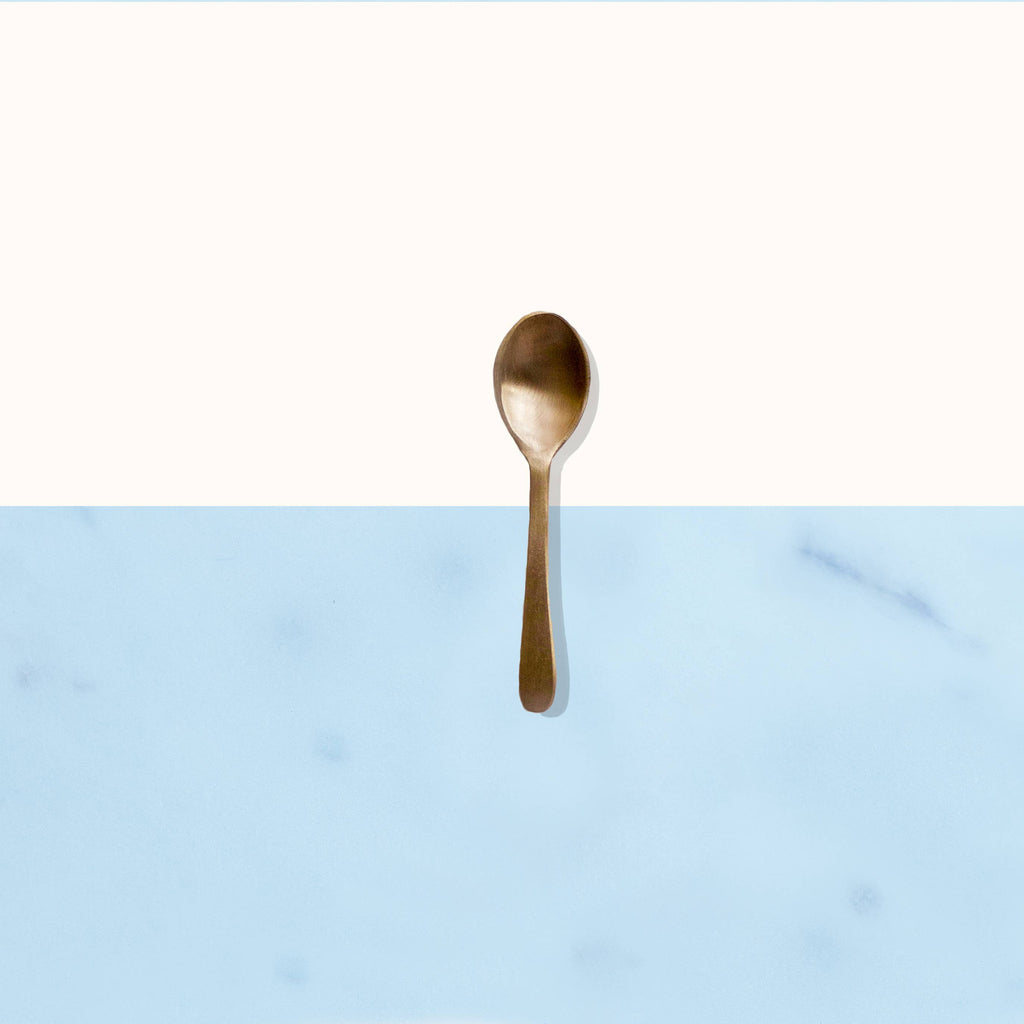 Handmade Artisanal Brass Spoons (100 Spoons)