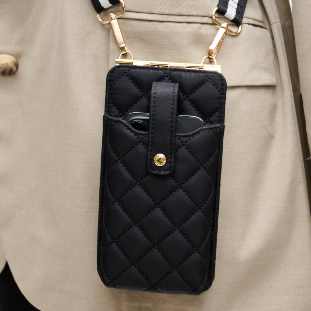 Duality - Quilted Cell Phone Crossbody