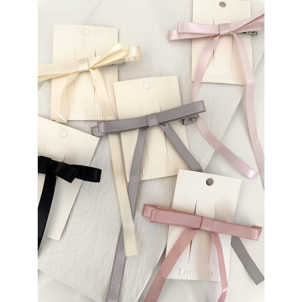 Tassel Bowknot Hair Clip