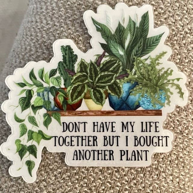 Clear Plant Stickers