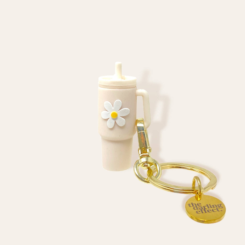 Tiny Tumbler Keychain - Oat