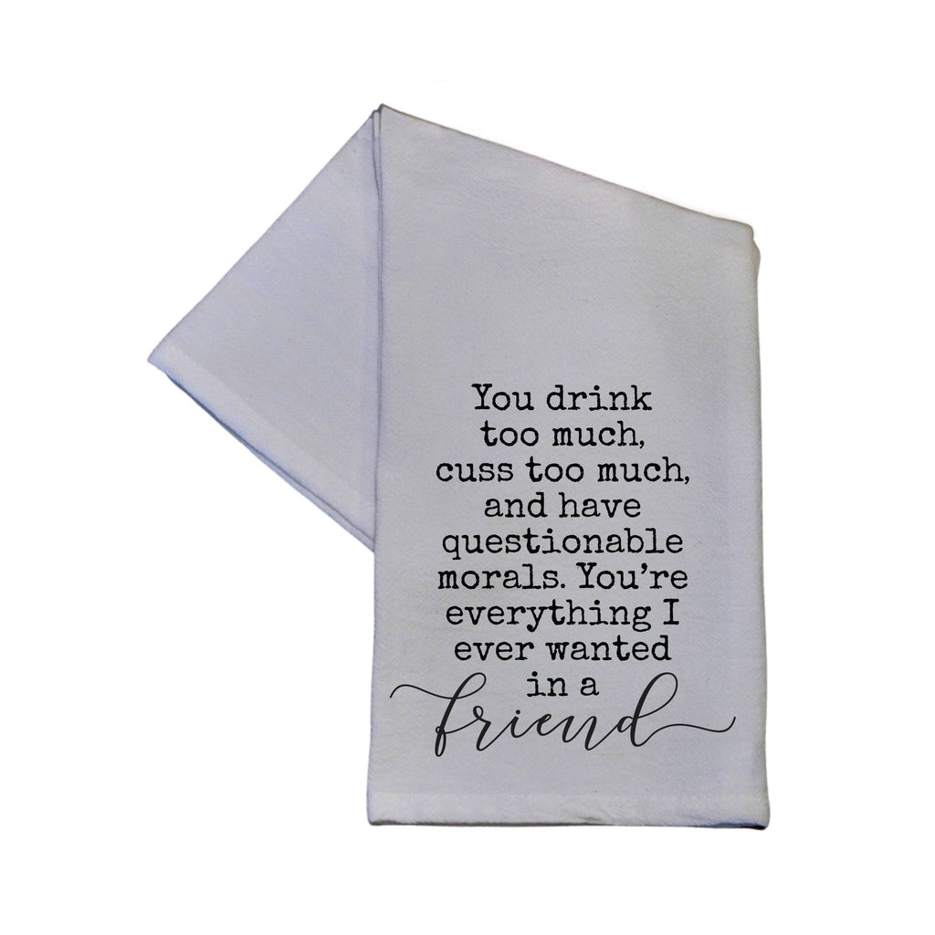 Hand Towels With Sayings Tea Towels