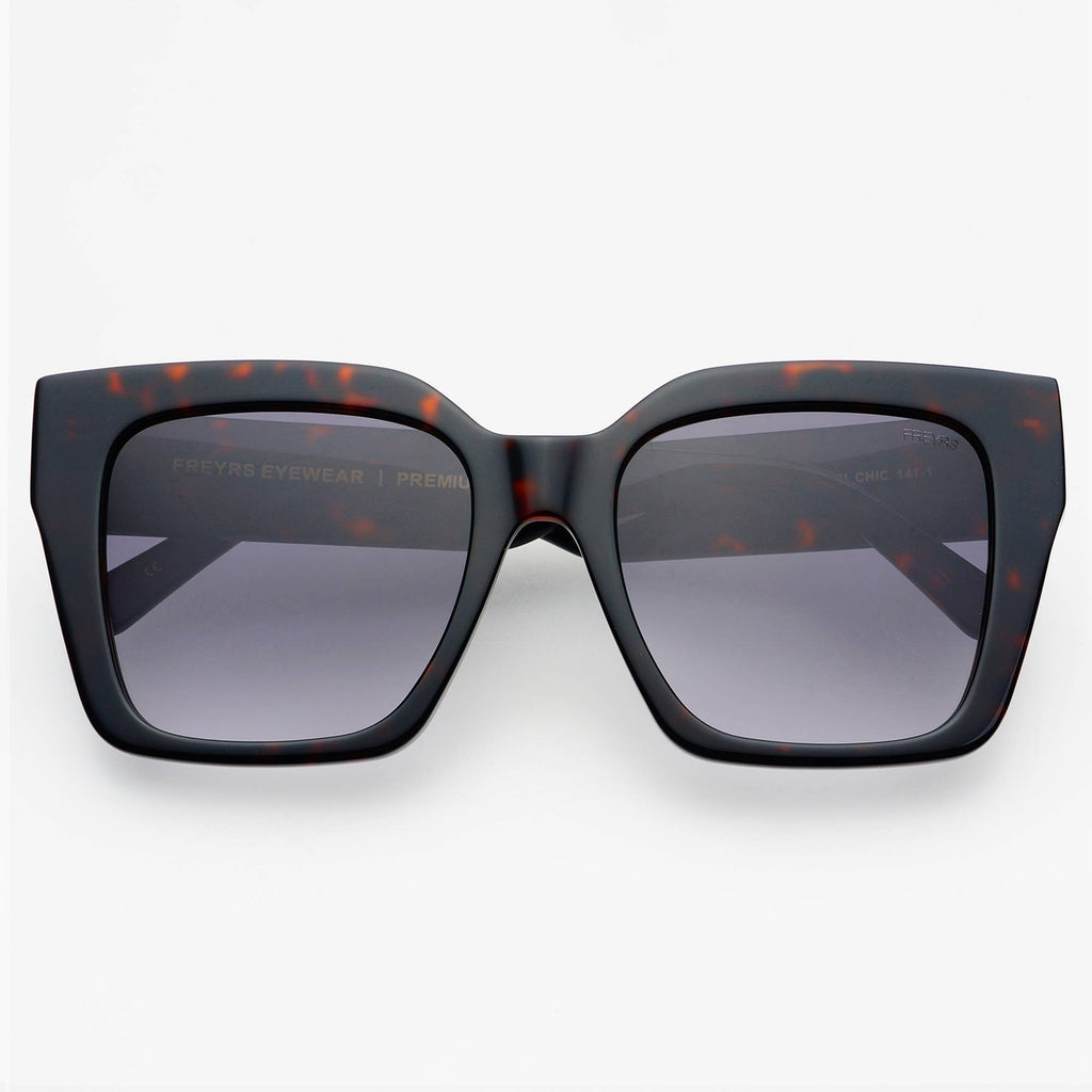 Bon Chic Acetate Oversized Square Sunglasses