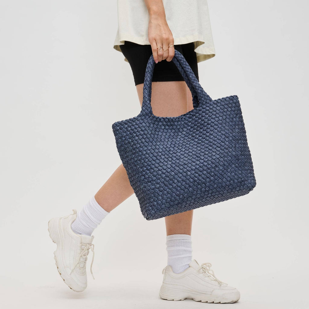 Sky's The Limit - Medium Woven Neoprene Tote