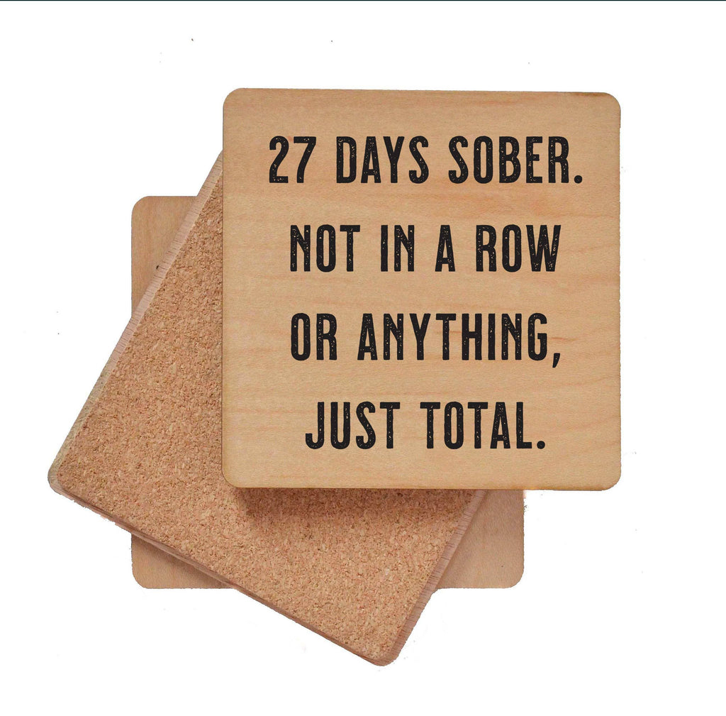 Funny Wood Coasters Small Gift