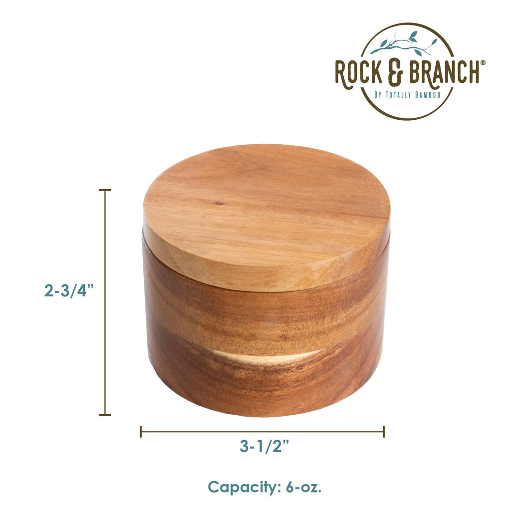 Rock & Branch® Acacia Salt Box